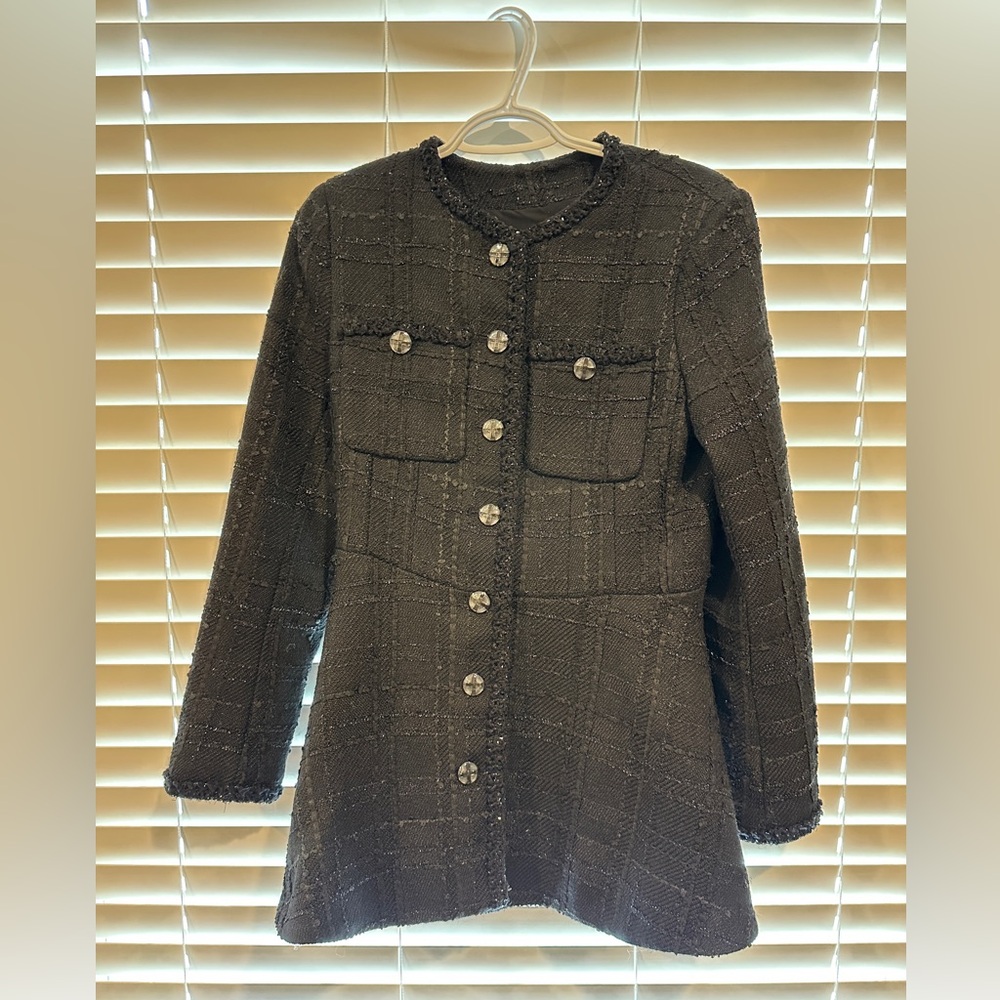 Chanel 23s Tweed Jacket in size 36